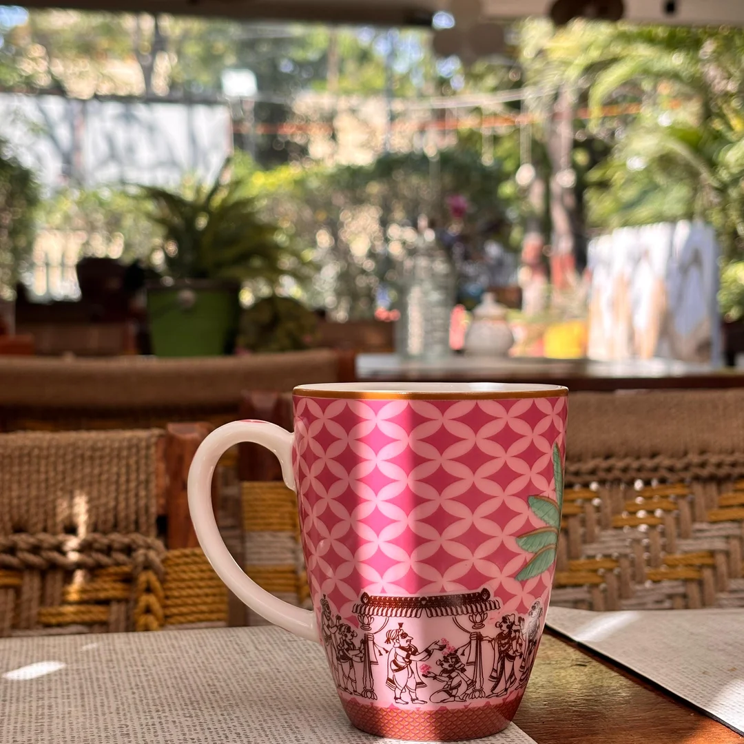Premium Coffee Mug  (Vivaah Series) 24 Carat Gold Plated – 320 ML - 3